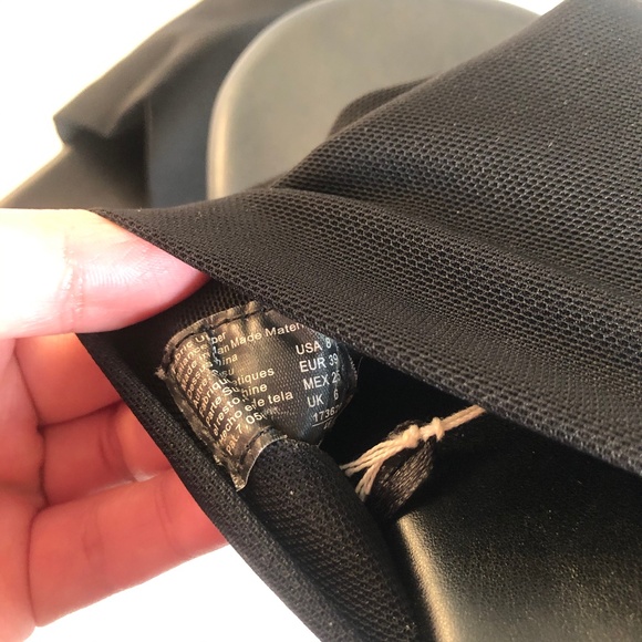 Slinky black platform sandals ⭑ size 8 - Picture 6 of 6